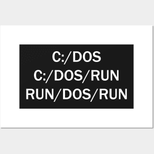 C/DOS/RUN Posters and Art